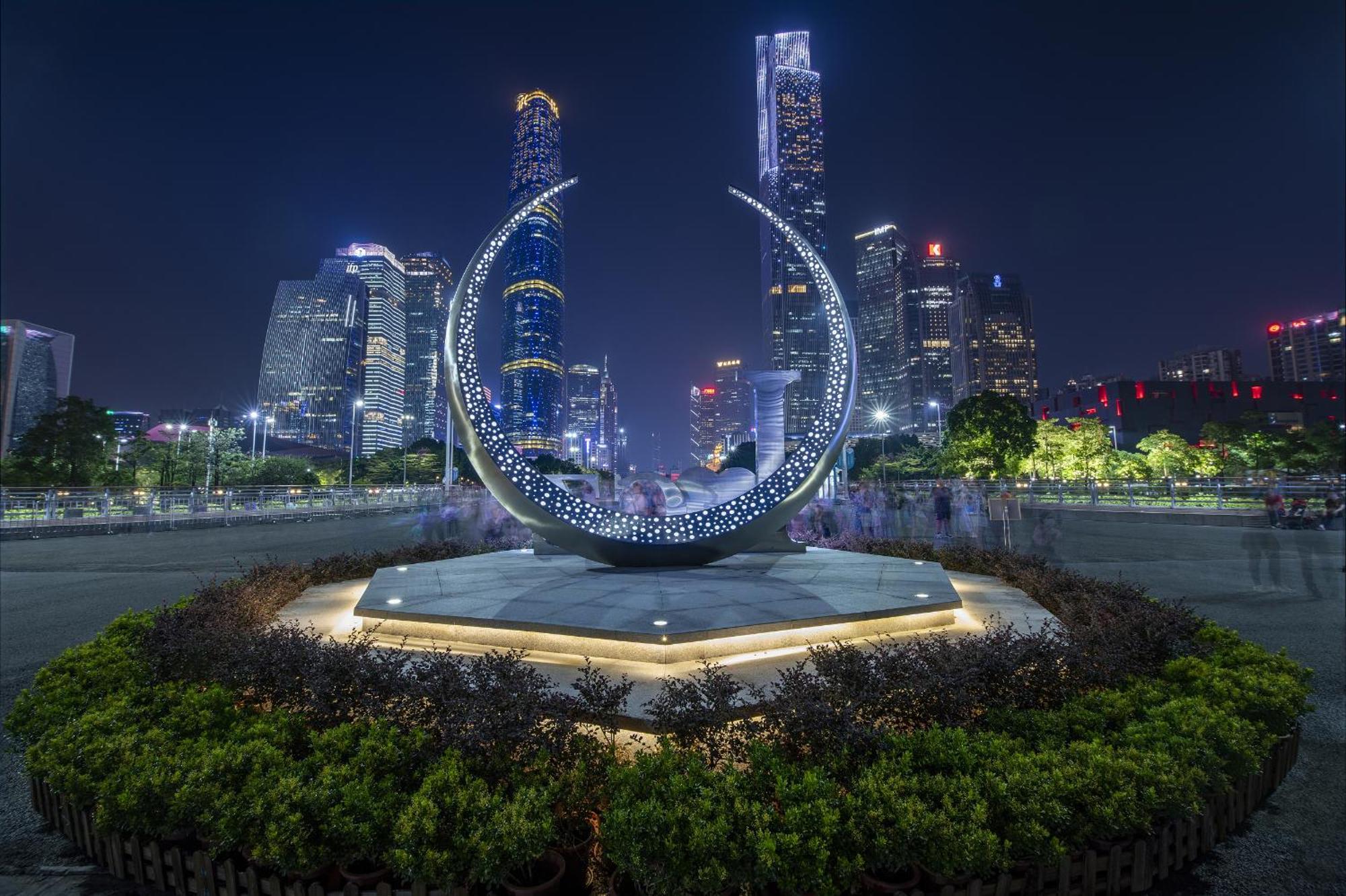 Yun Jin City View Hotel - Guangzhou Taikoo Hui Zhujiang New Town Tianhe Sports Center Exterior photo